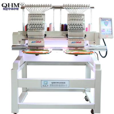 China 2021 New Design 2 Head Hotels China Factory Feiya Embroidery Machine Price Made In China Double Heads for sale