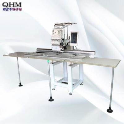 China Cheapest And High Quality Automatic QHM Embroidery Machine , Flat Embroidery Machine 12 Needle for sale