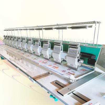 China Hotels 12 Point Flat Embroidery Machine High Speed ​​Automated Embroidery Machine Prices for sale