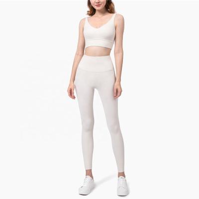 China 2020 High Waist Anti-Static Tights Butt Lift Workout Light Women's Yoga Lvory Leggings for sale