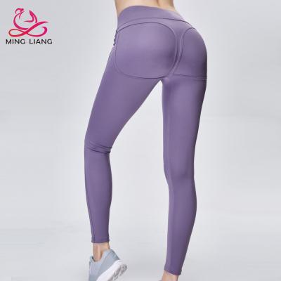 China Women Gym Anti-Static High Butt Cheeky Butt Lifting Gaiters Cheeky Butt Lifting Gaiters for sale