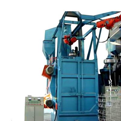 China Building Material Shops Overhead Hanger Shot Blasting Hook Machine for sale