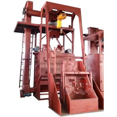 China Building Material Shops China Automatic Continuous Tumble Belt QR Shot Blasting Machine for sale