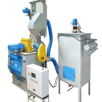 China Q326 Plant Small Shot Blasting Machine For Cleaning Pipe Fittings for sale