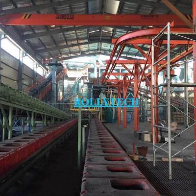 China Industries Clay Sand Or Resin Sand Pretreatment Recovery Casting Production Line for sale