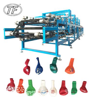 China 5 sides 1 colors balloons auto filling printing machine for sale