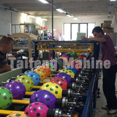 China Balloon printing equipment,Balloon screen printing machine ,Printed latex balloons machine,Automatic balloon printer for sale