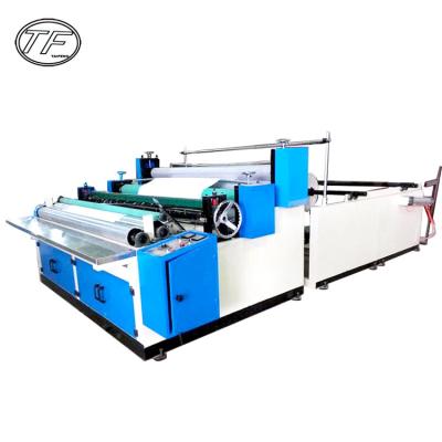 China TF-TPM 1575 Edge-embossment automatic toilet tissue paper making machine for sale