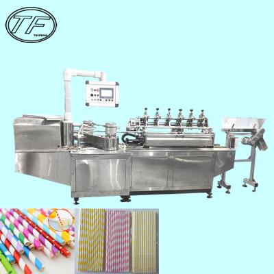 China Best after-sales service straw production line making machine for biodegradable drinking paper straw machine for sale