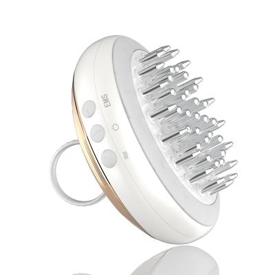 China Vibrating Popular Electric Massage Hair Brush Personal Care Laser Comb Anti-hair Scalp Massager Removal EMS Massage Comb For Hair Growth for sale