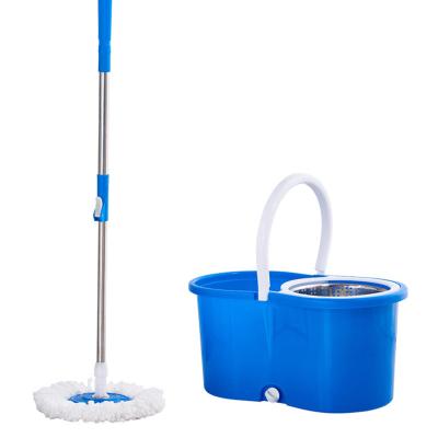 China Durable Easy Clean Magic Mop Floor Clean Sweeping Broom 360 Rotation Broom Roller Wringer Bucket Household for sale