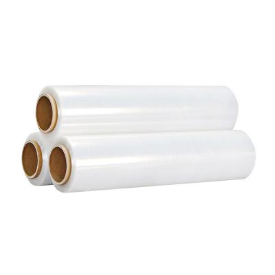 China High Quality Clear Stretch Hood Film Rolls Protective Pe Stretch Wrap Film 33/45/50/60/100cm for sale