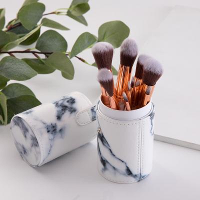 China Professional Makeup Brush 10pcs Marble Brush High Quality Cosmetic Make Up Low Moq Custom Logo Private Label Makeup Brushes Set of Brushes for sale