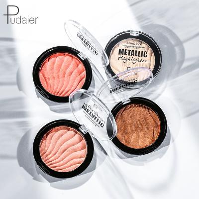 China Waterproof Wholesale Private Label Highlighter Bar Face Makeup Highlighter Bar Powder And Contour Pastel Palette for sale