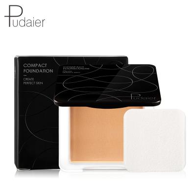 China Whitening square case maquellaje 20 color private label face makeup compact pressed powder mineral base for sale