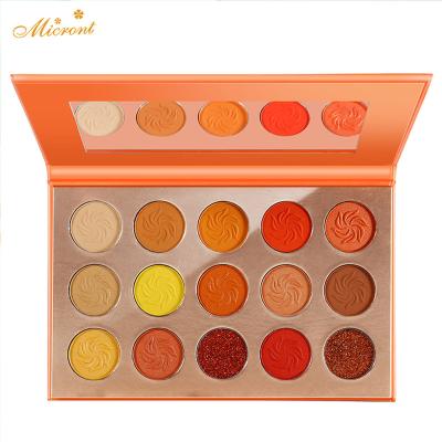 China New Waterproof Pigmented Eyeshadow 15 Color Eyeshadow Free Nude Palette Paraben Naked Maquillajes-Original Nude Vegan Eyeshadow Palette for sale