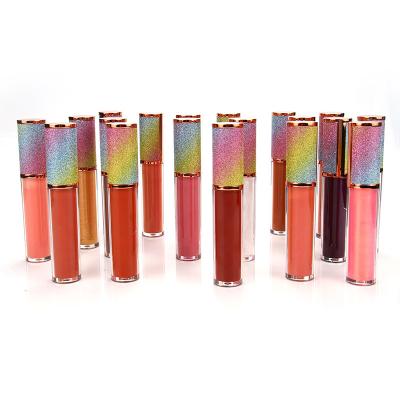 China Wholesale Lip Gloss Private Label Lipstick Vegan Waterproof Cruelty Free Your Logo Lip Gloss Waterproof Makeup Lipsticks Lip Gloss for sale