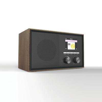 China Wifi Intern FM DAB/DAB+ IR Radio FM DAB/DAB+ IR Radio Switch BT Speaker USB OEM Mono Wooden for sale