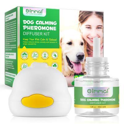 China OIMMAL Sustainable High Quality Helps The Pet To Reduce Stress Anti Anxiety Calming Pheromone Diffuser Kit For Dogs 30 Day Supply Dogs And Cats for sale