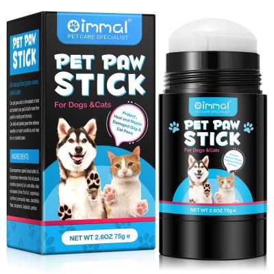 China Viable Oimmal Private Label Natural and Factory Dog Cat Paw Balm Wax Stick For Paw Care for sale