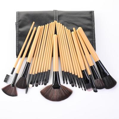 China Angular Blush Ready To Ship Hot Selling 24pcs Nude Makeup Brushes Professional Makeup Brush Set for sale