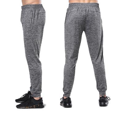 China Hot Selling Breathable Mens Running Pants Wholesale Mens Gym Track Joggers With Side Pockets Mens Sports Nylon Running Pants for sale