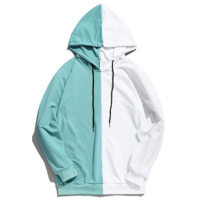 China Anti-wrinkle spring design street wear new autumn wholesale basic white hoodie can men s two color custom hoodies for sale