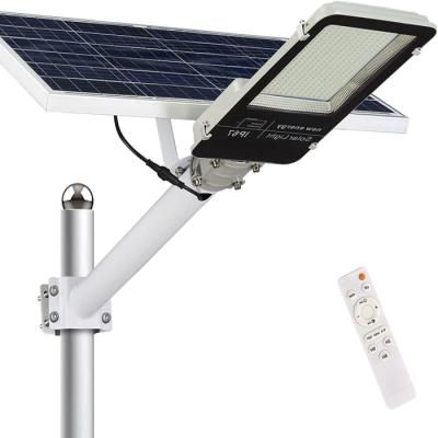 China High Brightness LED Solar Panel Street Light IP65 6500K 100W 200W 300W Outdoor Street Light for sale