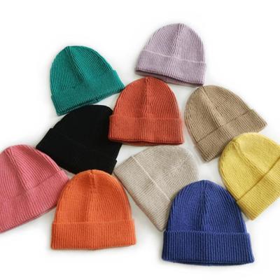 China JOINT Eco Friendly GRS Certificated Polyester Plastic PET Fabric 50%RPET 50%Acrylic Sustainable Recycled Yarn Beanie Knitted Hat for sale