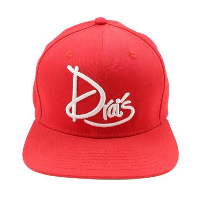 China Wholesale JOINT Red Snapback Hats Mens Custom Baseball Cap for sale