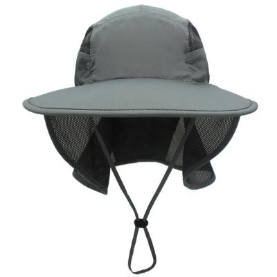 China Custom UV Image Logo Outdoor Sun Protection Sun Hats String Bucket Fishing Bucket Hat for sale