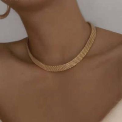 China Artilady Fashion Choker Necklace Pendants Jewelry Gold Necklace Stainless Steel Scarf for sale