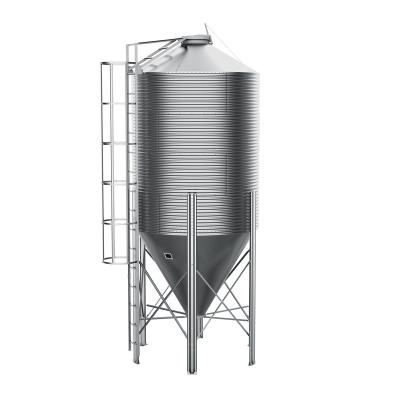 China Chicken farm poultry farming equipment storage feed silos for sale for sale