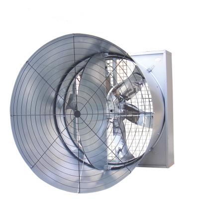 China High efficiency greenhouse air cooling cone fan and exhaust fan /ventilating butterfly fan for poultry farm for sale