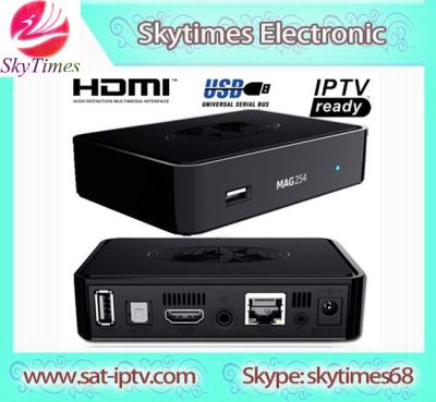 China MAG254 Linux  iptv box for sale