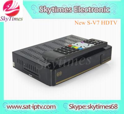 China 2015 new decoder DVB-S2 mpeg-4 satellite finder skybox S-V7 , F5S original 3G web tv  IPTV for sale