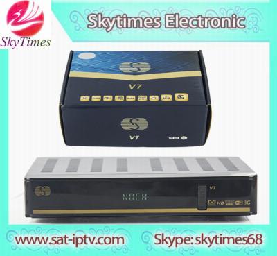 China Original Factory supply skybox S-V7 skybox F5S classic model with 3pin UK plug scart port for sale