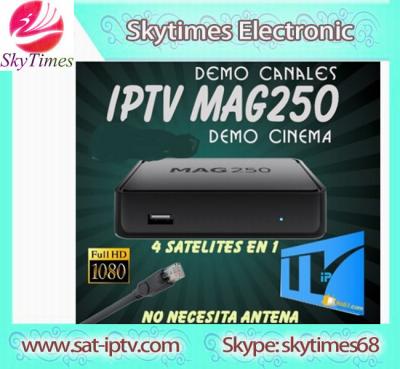 China Christmas New year Promotion Hot sale IPTV Set Top Box MAG250 with Surprised cheap price for sale