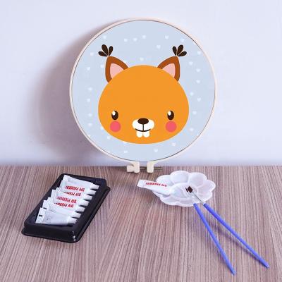 China New Cartoon Amazon Diy Digital Animal Painting By Numbers Ready Frame Wall Paintings Canvas Art Home Decorative for sale