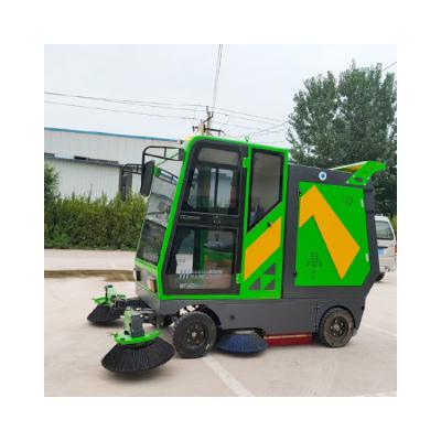 China Hotels Electric Sweeper Machine Ride On Driving Cleaning Road Sweepers For Sale for sale