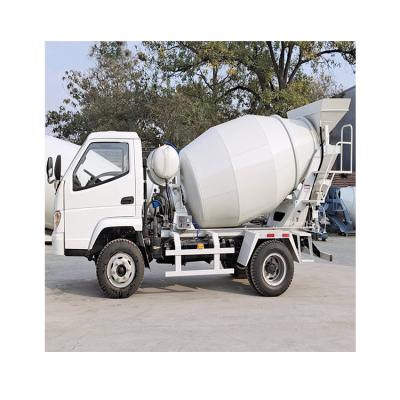 China Concrete Plant Automatic Concrete Mixer Small Self Loading Concrete Mixer Truck for sale