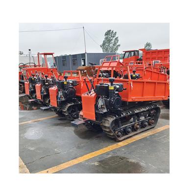 China 1000KG Standard Mini Track Dumper Mini Crawler Dumper 6F+ 2R Truck Dumper < 4L for sale