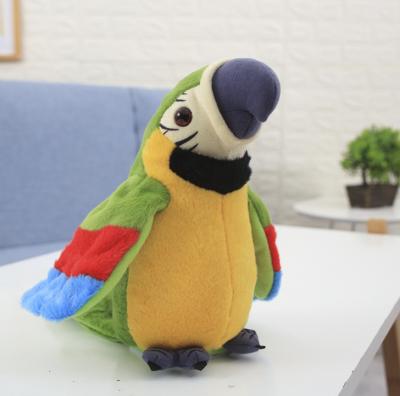 China Plush Toy for Kids Recording Parrots, Learning to Talk, and Shaking Plush Electric Children's Toys for sale