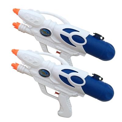 China Mini Water Gun Summer Solid Color Small Quantity Plastic Water Spout Double Gun for sale