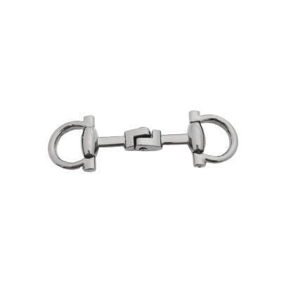 China Eco-Friendly/Nickel Free/Lead Free/Top Quality Turn Clasp Closure Handmade Wholesale Silver Handbag Tether Chain Metal Hardware Bags Hook Custom Buckle Lock bag metal for sale