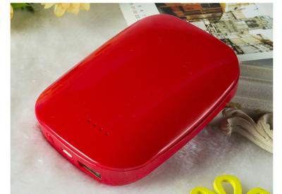 China Professional Red Hand Warmer Battery , High Capacity Power Bank Hand Warmer for sale