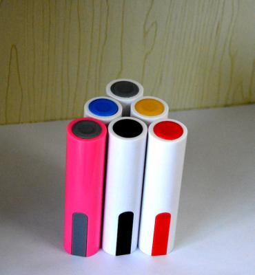 China Stylish Lipstick Shape Multifunction Power Bank , Multi Function Battery Charger for sale