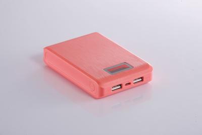 China Intelligent Colorful Portable Mobile Power Bank Charger High Capacity 110X72X22 mm for sale