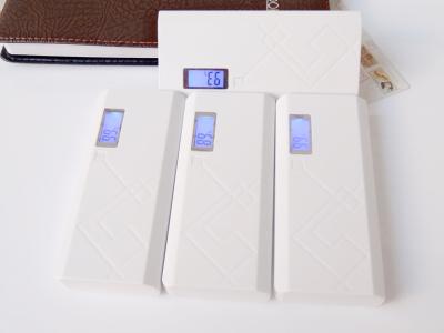 China Professional 13000mAH LCD Display Power Bank , Portable Power Bank With Display for sale