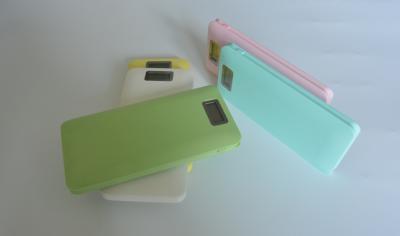 China Colorful LCD Power Bank External Battery , Portable Power Charger 1 Year Warranty for sale